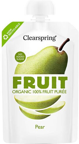 Clearspring Pære Frugtpuré Ø 100 gr Clearspring Pære Frugtpuré Ø 100 gr