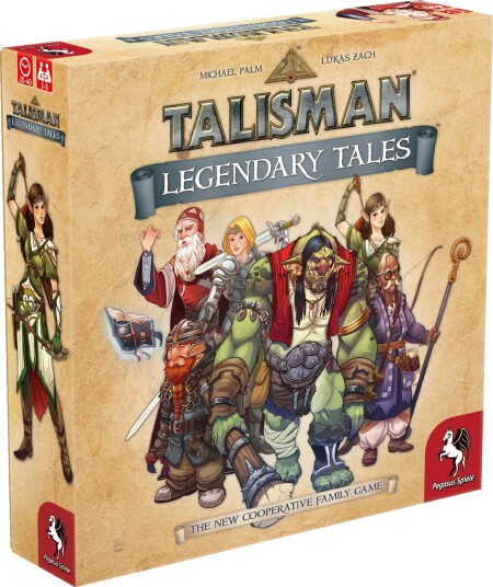 Pegasus Talisman: Legendary Tales Brettspill Engelsk 14+ År