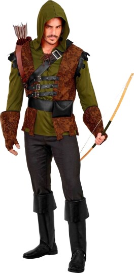 Widmann Robin of Sherwood Robin Hood Inspirert Herrekostyme