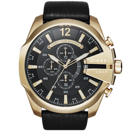 Diesel Mega Chief DZ4344 - Herre - 51 mm - Analog - Kvarts urverk - Mineralglas