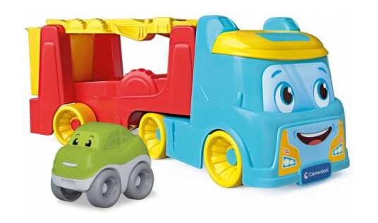 Clementoni 2 i 1 Biltransport og Bilbane m/ lekebil fra 1,5 år Clementoni 2 i 1 Biltransport og Bilbane m/ lekebil fra 1,5 år