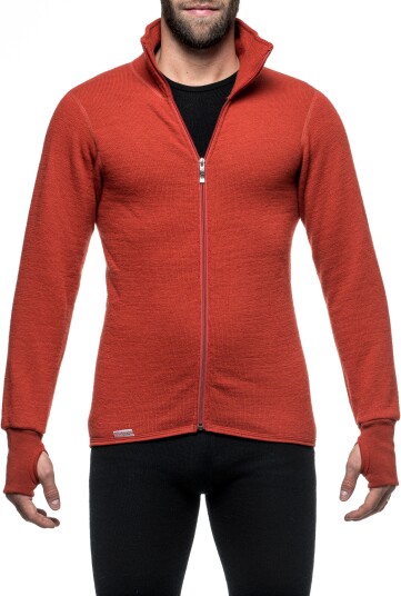 Woolpower Full Zip Jacket 400 Autumn Red 3XL Woolpower Full Zip Jacket 400 Autumn Red 3XL
