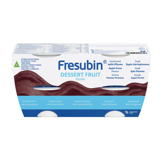 Fresubin Fresubin dessert fruit Epler og svisker 4x125 ml Fresubin Fresubin dessert fruit Epler og svisker 4x125 ml