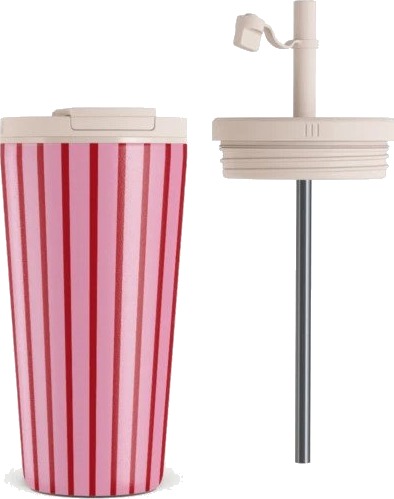 Burga Termokopp med Lokk og Suger??r   500ml   Favoritt Bikini