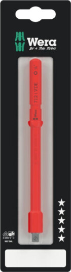 Wera 05073702001, Sekskanttange, 25,4 / 4 Mm (1 / 4"), 1 Stykker, 154 Mm