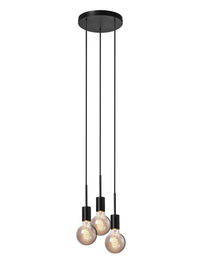 Nordlux Paco 3- Pendant Black Nordlux BLACK ONE SIZE