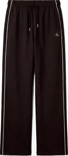 Calvin Klein Jeans Monogram Terry Contrast Piping P - BLACK - XS