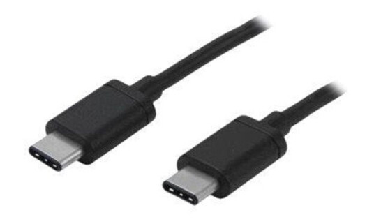 StarTech USB-C Kabel 2m, USB 2.0, Han-Han, Svart