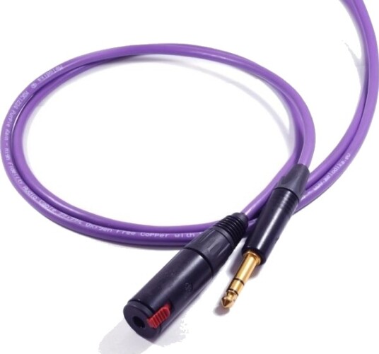 Melodika Jack-Kabel 6,3 Mm - Jack 6,3 Mm 5 M Fiolett