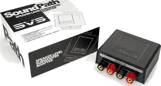 SVS SoundPath Speaker Level Sub Adapter Adapter SVS SoundPath Speaker Level Sub Adapter Adapter