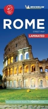 Rome - Michelin City Map 9203 Laminated City Plan