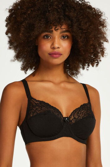 Hunkemöller Sophie uforet BH med bøyle Svart 80B
