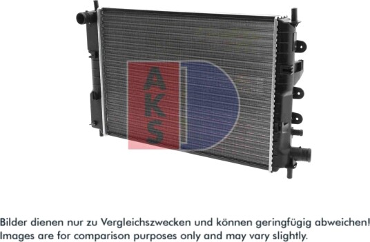 AKS DASIS 090680N Radiator motorkjøling
