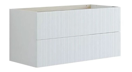 Dansani Inzo Riflet Underskap 2 Skuff B60 120xh48xd44cm Hvit Matt / 100cm Dansani Inzo Riflet Underskap 2 Skuff B60 120xh48xd44cm Hvit Matt / 100cm