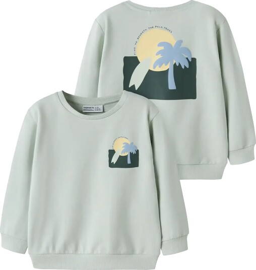 Name It Nmmjale Nreg Sweat Unb Green 104