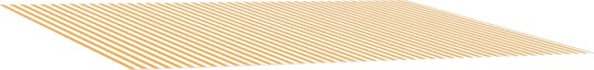 Erstatningsmarkiseduk Gul og Hvit 450 × 300 cm