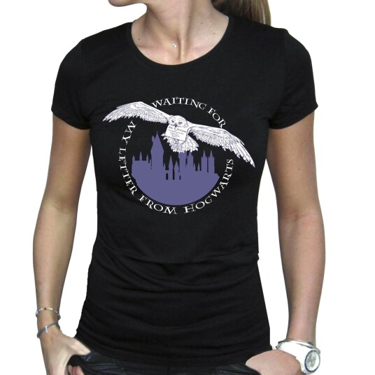 Harry Potter T-skjorte Hedwig - L - Voksen - 100% bomull Harry Potter T-skjorte Hedwig - L - Voksen - 100% bomull