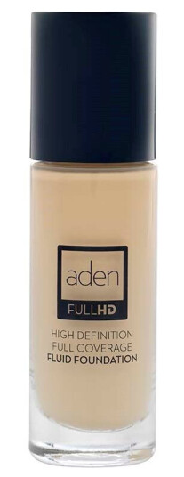 Aden Full HD Fluid Foundation Porcelaine 01