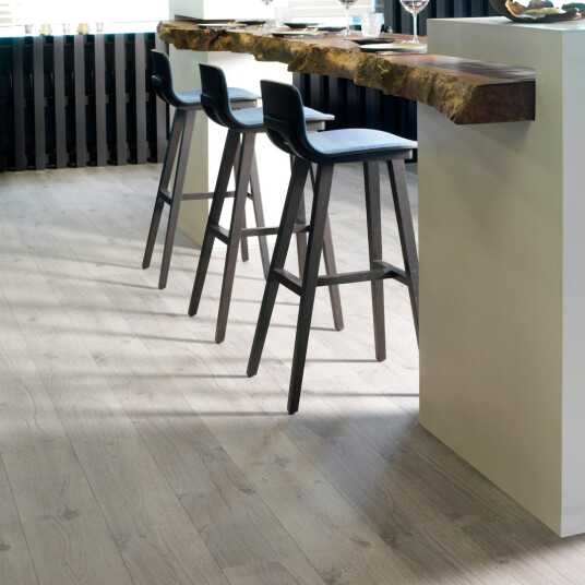 BerryAlloc Original København Eik Laminatgulv 2-Stav Grå 10.8mm Tåler Gulvvarme