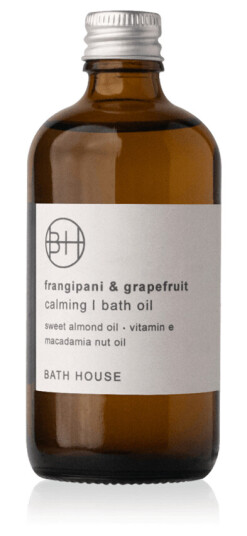 Bath House, Bath Oil Frangipani & Grapefruit