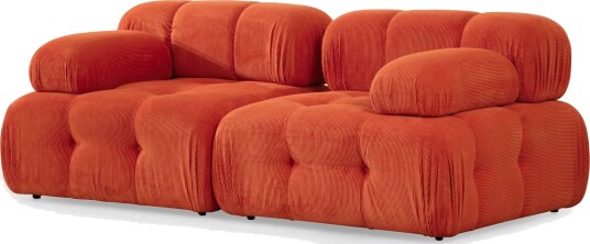 Belgin Modulsofa 2 seter   Rød Manchester