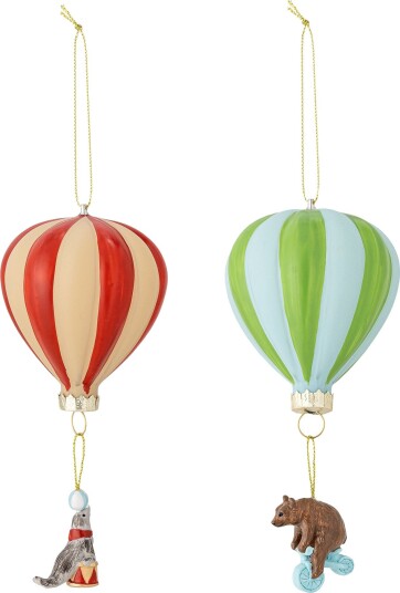 Bloomingville Hettie Ornament   RED   Ø 8  cm