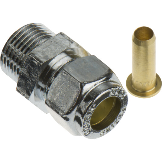 FIX-PRO TIPPUNION 10MM X 3/8" TIL PEX-RØR