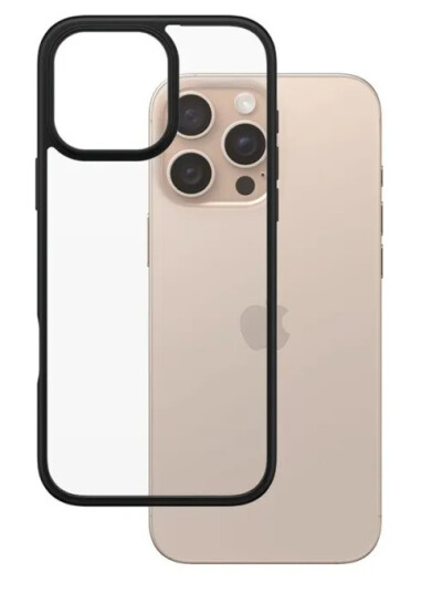 PanzerGlass HardCase Black iPhone 16 Pro Max - Slitesterkt Mobildeksel