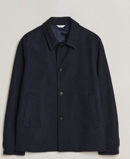 Boglioli Wool/Cashmere Solferino Jacket Navy