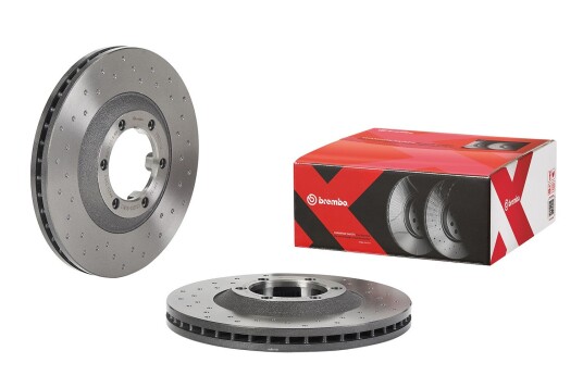 Bremseskive BREMBO 09.B267.1X Bremseskive BREMBO 09.B267.1X