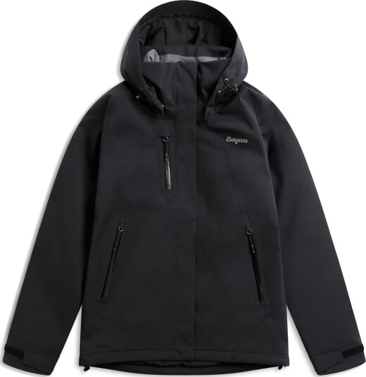 Bergans Flya Insulated Jakke Herre Black/Solid Grey L L