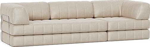 CozyPad Grand sovesofa med armlener B 6002519