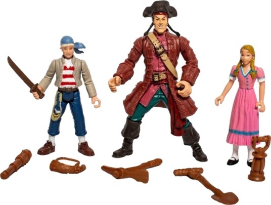 Kaptein Sabeltann Figursett Langemann, Pinky og Sunniva Kaptein Sabeltann Figursett Langemann, Pinky og Sunniva