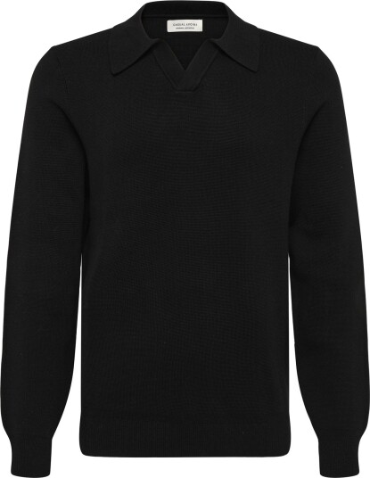 Casual Friday Cfdahl 0231 Milano Polo Knit Black M