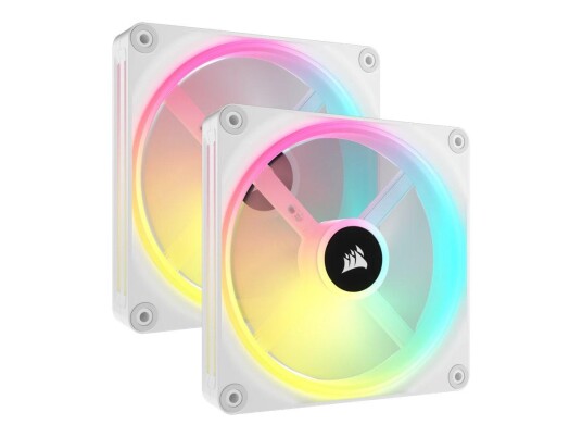 Corsair QX140 RGB Kabinettvifte 140mm med Temperatursensor - Hvit Corsair QX140 RGB Kabinettvifte 140mm med Temperatursensor - Hvit