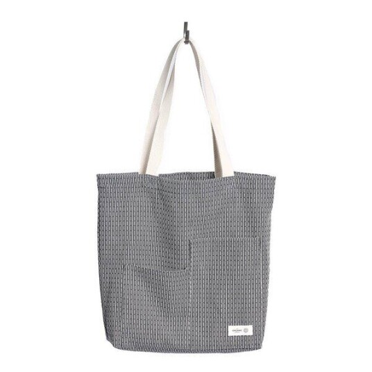 The Organic Company Piqué handlenett 30x35 cm evening grey The Organic Company Piqué handlenett 30x35 cm evening grey