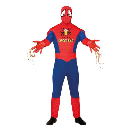 Fiestas Guirca Spiderman med Dispenser Karnevalskostyme Medium Fiestas Guirca Spiderman med Dispenser Karnevalskostyme Medium