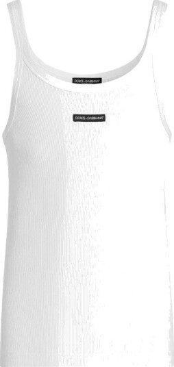 Dolce & Gabbana Herre Topper Hvit M,