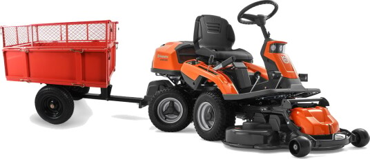 Husqvarna Rider 216T AWD Paket med klippaggregat och vagn Husqvarna Rider 216T AWD Paket med klippaggregat och vagn