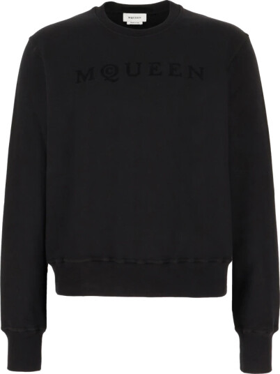 Alexander McQueen Herre Gensere & Hettegensere Svart M,