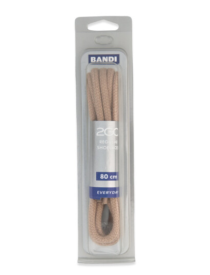 2GO 2Go Shoelace 465 - Beige - 80 cm