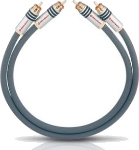 Oehlbach Nf 14 Master Set 2 X Rca Hankjønn 2 X Rca Hankjønn 0,5 M Grå