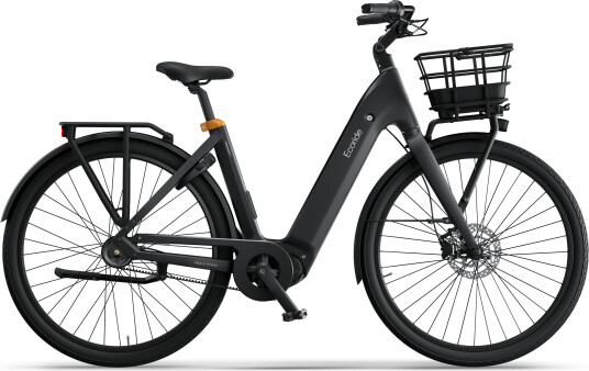 Ecoride Ambassador 4 Midtmotor | Remdrift | Fotbrems, Svart, M/L