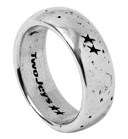 TwoJeys Signature Ring Ring Sølv 58