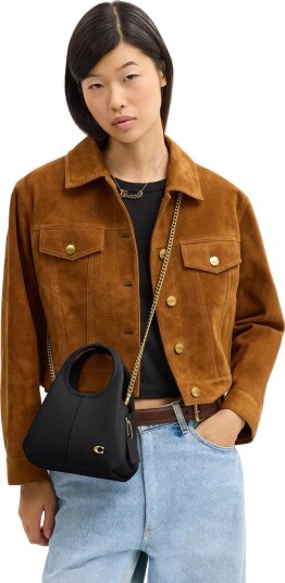 Coach Lana Shoulder Bag 19 Black ONE SIZE