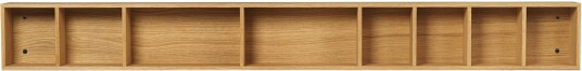 Ferm Living Bon Shelf Long Oiled Oak Vegghyller Tre Farget
