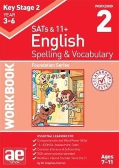 Ks2 Spelling & Vocabulary Workbook 2 Av Warren J Vokes