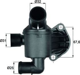 Termostat MAHLE ORIGINAL TI 35 87