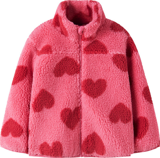 Name It Nmfmonica Teddy Jacket Aop Noos Pink 104 Name It Nmfmonica Teddy Jacket Aop Noos Pink 104