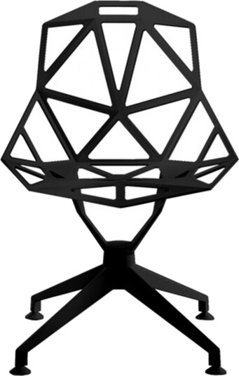 Magis Chair One 4 stjerners Spisestuestol Sort